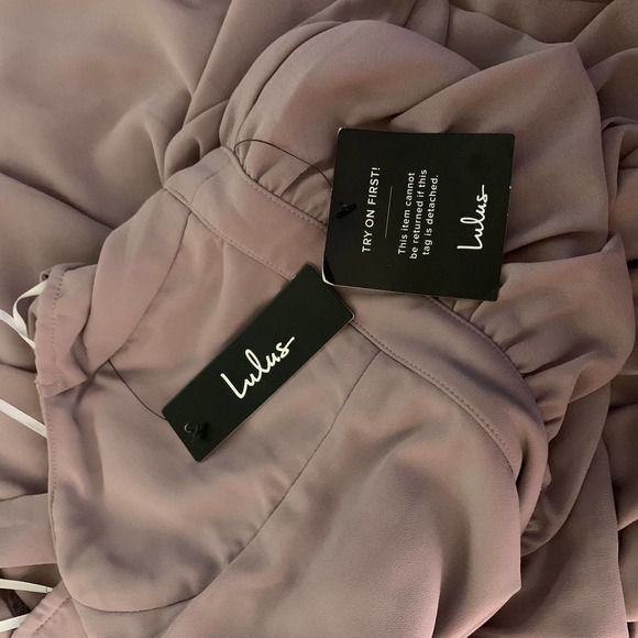 LULUS Taupe Air‎ of Romance Maxi Dress - NWT - Picture 15 of 16